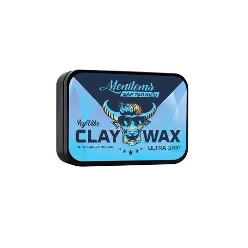 Sáp vuốt tóc Menitems Clay Wax Gentle Van, Icyvibe 90G