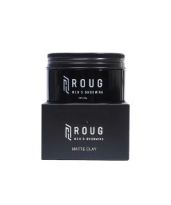 Sáp vuốt tóc Roug Matte Clay, Roug đen 90G chính hãng