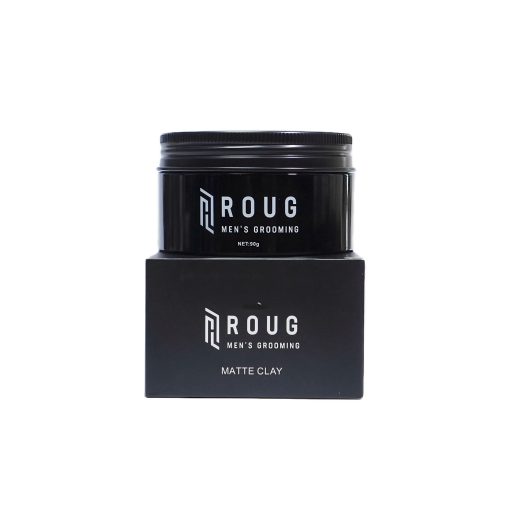Sáp vuốt tóc Roug Matte Clay, Roug đen 90G chính hãng