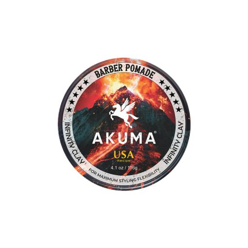 Sáp vuốt tóc Akuma Infinity Clay Pomade 56/116G chính hãng